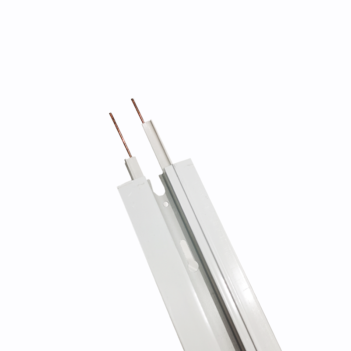 2 Wire Embedded Track Rail Accessories Aluminum 1M1.5M2M Linear