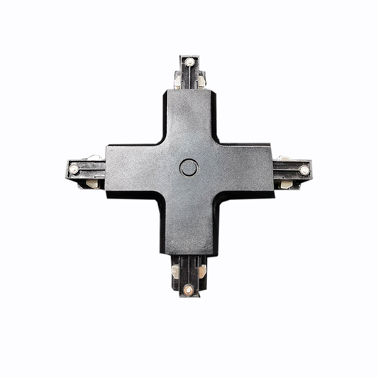 Hot Sale LED Spotlight Track Light Rail 4 Wires 3 Circuits System Lighting X Connector