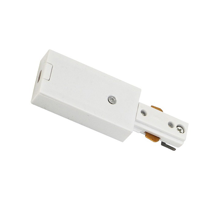 Commercial Lighting Track Rail Wires Led Power plug Track Lights Accessories Square Track Light Rail