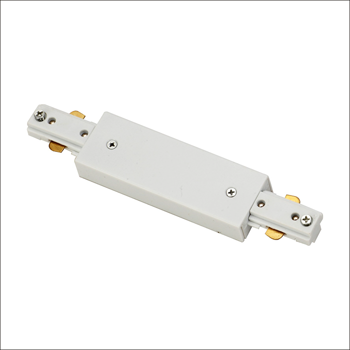 Modern Design 2/3/4 Wires Aluminum Track Light Rail I Connector LED Track Rail iWhite and Black
