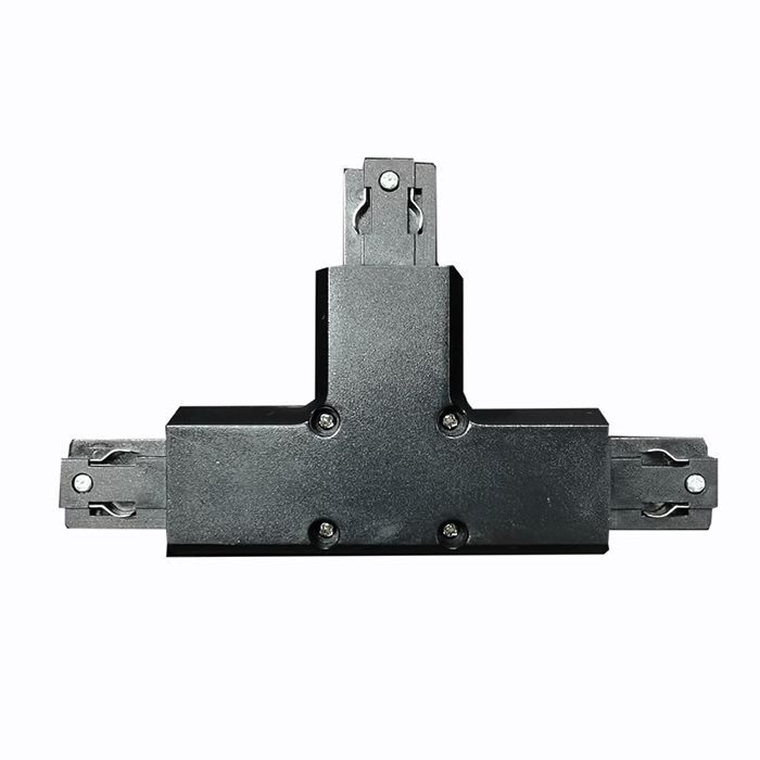 Hot Selling 4-Wire Surface Mount Track Rail 3-Phase T Connector LED Spot Light Track Rail System for Commercial Lighting