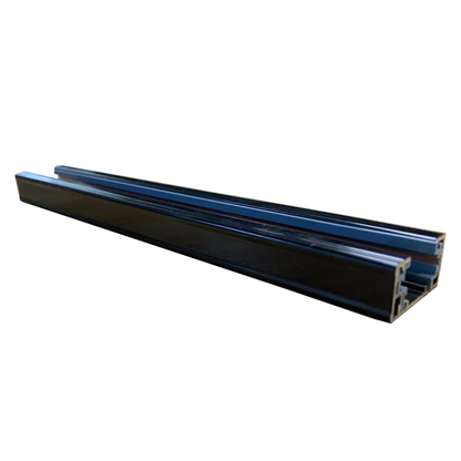 Hot Sale Led Track Light Track Rails 1M LED Channel White Black Cover Aluminum LED Strip Channel 3 lines 3 wires