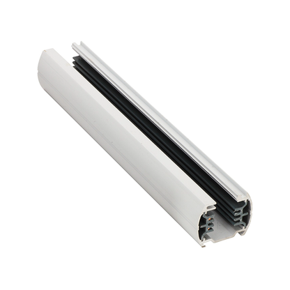 Extruded Aluminum LED Tracklights Rail  4 Wire for COB LED Track Spotlight