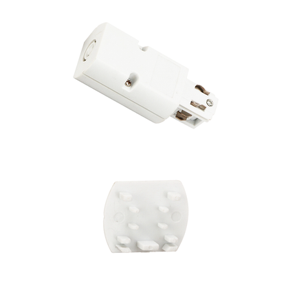 Surface Recessed 3 Phase 4 Wires track rail Accessories Lighting System Track Light Rail for LED Track Light