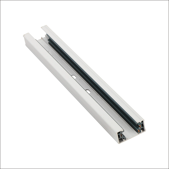 Good quality White Aluminum 1M/1.5M/2M/3M Three Wires Led Light Track Rail Track Lighting Accessories