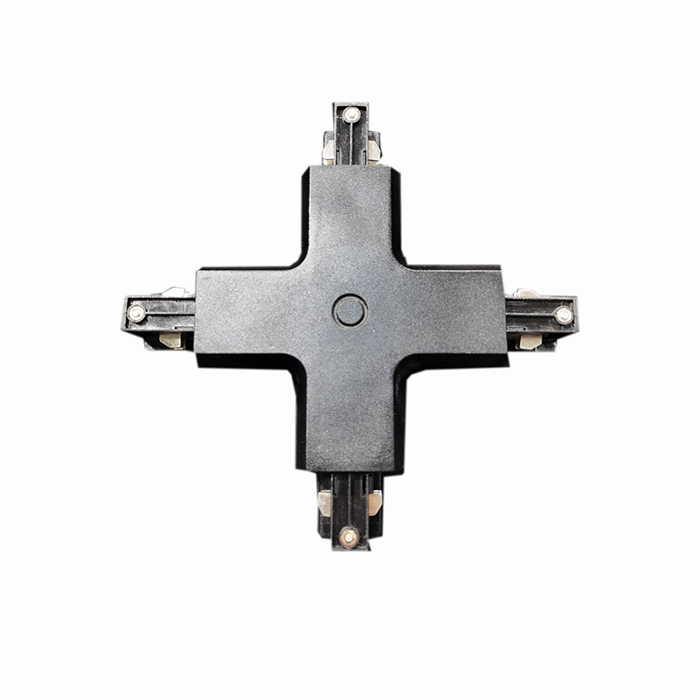 Hot Sale LED Spotlight Track Light Rail 4 Wires 3 Circuits System Lighting X Connector