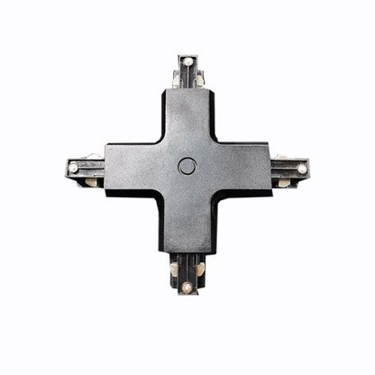 Hot Sale LED Spotlight Track Light Rail 4 Wires 3 Circuits System Lighting X Connector