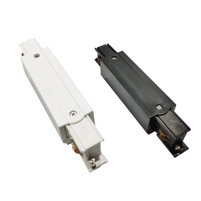 Black White Track Rail 4-Wire 3-Circuit Track Accessory Connector Led Track Spot Light Lighting