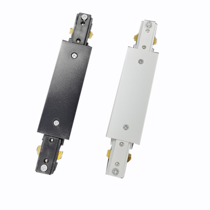 Modern Design 2/3/4 Wires Aluminum Track Light Rail I Connector LED Track Rail iWhite and Black
