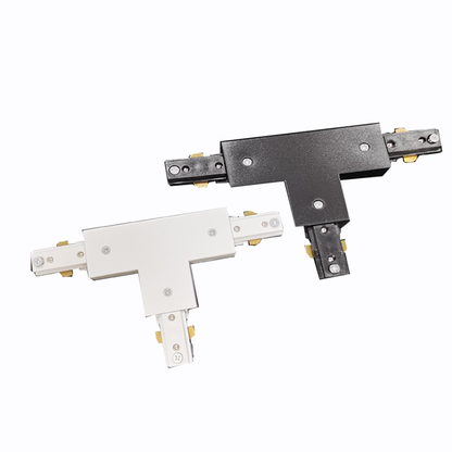 Three Wires Mini Magnetic Black Aluminum Track Rail Light System and Accessories Connectors Quick and Easy to Install