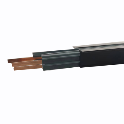 Top Quality Lighting 3 Wires Aluminium Track Bar Embedded One Circuit Guide Rail for Track