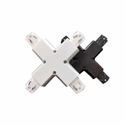 Hot Sale LED Spotlight Track Light Rail 4 Wires 3 Circuits System Lighting X Connector