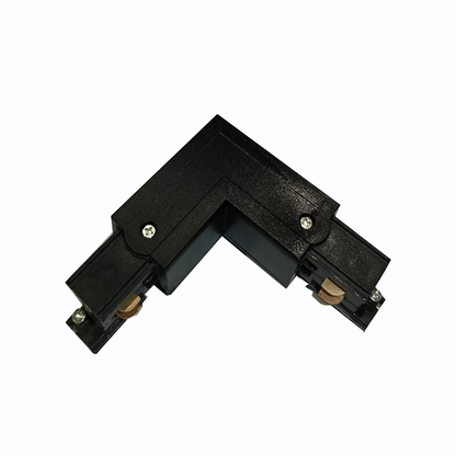L Connector 4 Wires track linght supermarket clothing store sport light black 1M2M3M