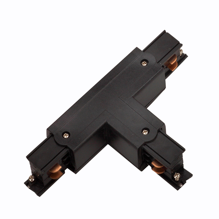 4 wires track light T connector office aluminium white OEM syetern