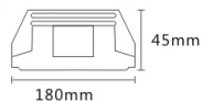Mini connector Factory Track System 4 Wires Track Rail Lights Track Good Quality