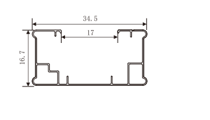 Pure Copper Conductive Core Aluminum Track Rail for LED Track Light for Bluetooth Spotlights 2 3 4 Wires Guide Rail